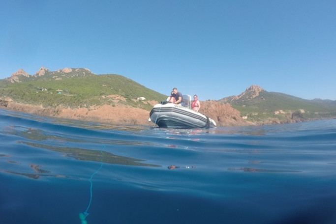 Suivi par acoustique du cantonnement de pêche du Cap Roux